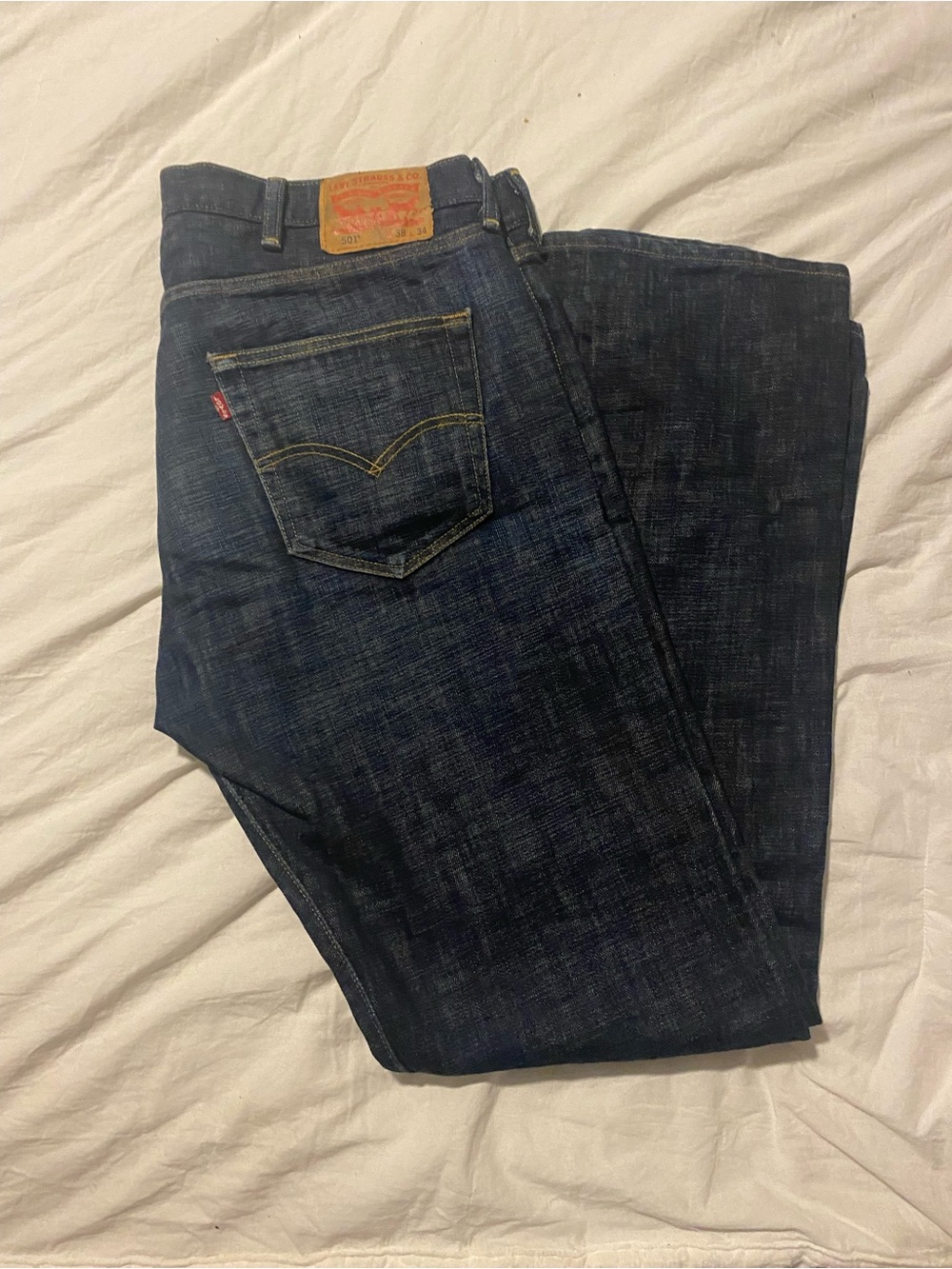 Levi's Indigo Straight-Leg Men's Jeans